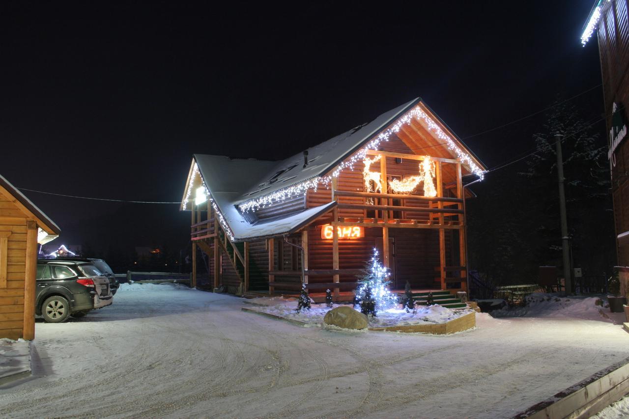 Pid Khomiakom Hotel Tatariv Bagian luar foto